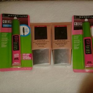 Revlon makeup/Maybelline mascara